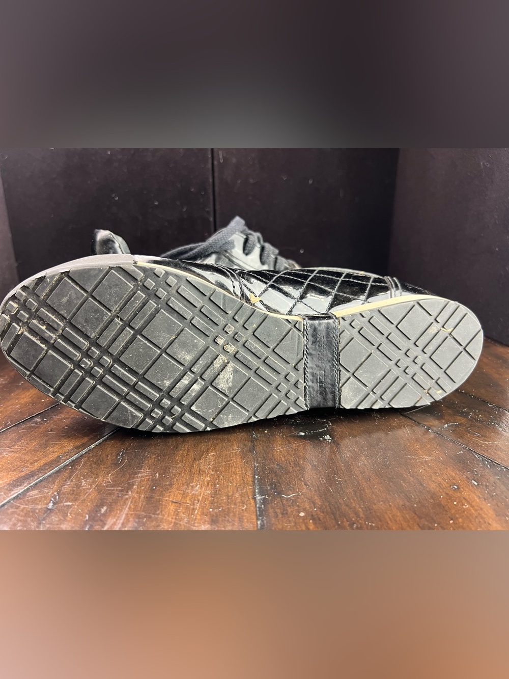 Burberry Black Leather Loafers - Picture 5 of 11